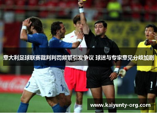 意大利足球联赛裁判判罚频繁引发争议 球迷与专家意见分歧加剧